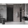 Mexen Velar porte de douche coulissante 120 cm, graphite, gris pistolet brossé - 871-120-000-41-66