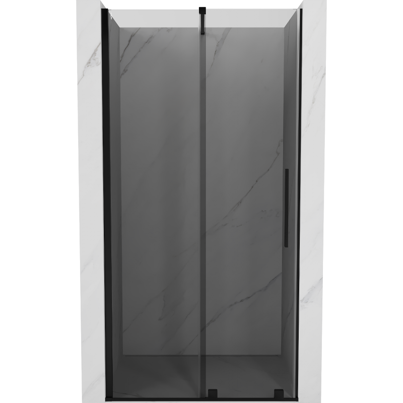 Mexen Velar porte de douche coulissante 110 cm, graphite, noir - 871-110-000-41-70