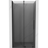 Mexen Velar porte de douche coulissante 110 cm, graphite, noir - 871-110-000-41-70