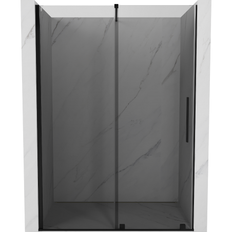 Mexen Velar portes de douche coulissantes 140 cm, graphite, noir - 871-140-000-41-70