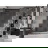 Mexen Velar portes de douche coulissantes 150 cm, transparent, métal gun - 871-150-000-01-95