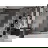 Mexen Velar portes de douche coulissantes 140 cm, givre, gun metal - 871-140-000-31-95
