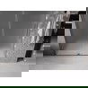 Mexen Velar portes de douche coulissantes 140 cm, givre, gun metal - 871-140-000-31-95