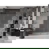 Mexen Velar portes de douche coulissantes 140 cm, givre, gun metal - 871-140-000-31-95