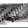 Mexen Velar porte de douche coulissante 100 cm, givré, gun metal - 871-100-000-31-95