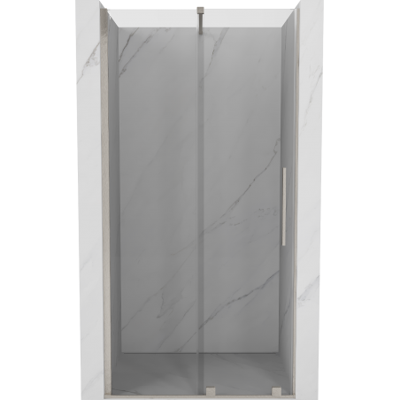 Mexen Velar portes de douche coulissantes 90 cm, transparent, nickel brossé - 871-090-000-01-97