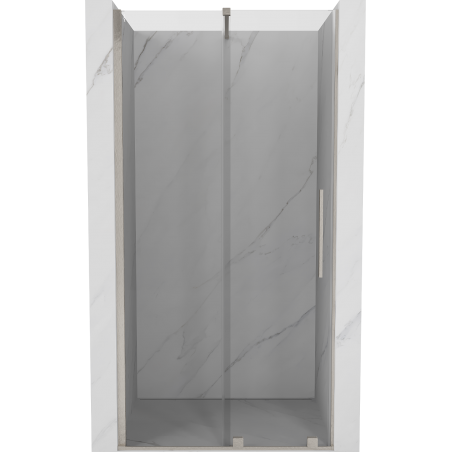 Mexen Velar porte de douche coulissante 100 cm, transparent, nickel brossé - 871-100-000-01-97