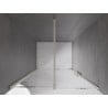 Mexen Velar porte de douche coulissante 100 cm, transparent, nickel brossé - 871-100-000-01-97