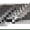 Mexen Velar portes de douche coulissantes 140 cm, transparent, nickel brossé - 871-140-000-01-97