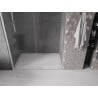 Mexen Velar porte de douche coulissante 140 cm, transparent, nickel brossé - 871-140-000-01-97