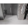 Mexen Velar porte de douche coulissante 140 cm, transparent, nickel brossé - 871-140-000-01-97
