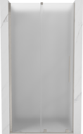 Mexen Velar portes de douche coulissantes 90 cm, givre, nickel brossé - 871-090-000-31-97