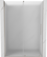 Mexen Velar porte de douche coulissante 130 cm, givre, nickel brossé - 871-130-000-31-97
