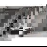 Mexen Velar portes de douche coulissantes 150 cm, givre, nickel brossé - 871-150-000-31-97