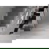 Mexen Velar portes de douche coulissantes 130 cm, givré, nickel brossé - 871-130-000-31-97