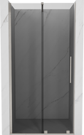 Mexen Velar portes de douche coulissantes 90 cm, graphite, nickel brossé - 871-090-000-41-97