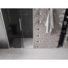 Mexen Velar portes de douche coulissantes 90 cm, graphite, nickel brossé - 871-090-000-41-97