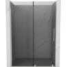 Mexen Velar porte de douche coulissante 140 cm, graphite, nickel brossé - 871-140-000-41-97