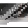 Mexen Velar porte de douche coulissante 140 cm, graphite, nickel brossé - 871-140-000-41-97