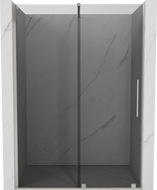 Mexen Velar porte de douche coulissante 160 cm, graphite, nickel brossé - 871-160-000-41-97
