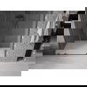 Mexen Velar Duo porte de douche coulissantes 160 cm, transparent, gun metal - 871-160-000-02-95