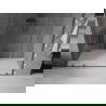 Mexen Velar Duo portes de douche coulissantes 170 cm, transparent, gun metal - 871-170-000-02-95