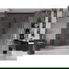 Mexen Velar Duo porte de douche coulissante 180 cm, transparent, gun metal - 871-180-000-02-95