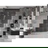 Mexen Velar Duo porte de douche coulissante 140 cm, transparent, nickel brossé - 871-140-000-02-97