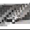 Mexen Velar Duo porte de douche coulissante 140 cm, transparent, nickel brossé - 871-140-000-02-97