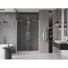 Mexen Velar Duo porte de douche coulissante 160 cm, transparent, nickel brossé - 871-160-000-02-97