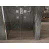 Mexen Omega porte de douche coulissante 140 cm, transparent, chrome - 825-140-000-01-00