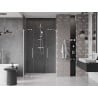 Mexen Velar Duo porte de douche coulissante 160 cm, transparent, nickel brossé - 871-160-000-02-97