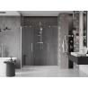 Mexen Velar Duo porte de douche coulissante 170 cm, transparent, nickel brossé - 871-170-000-02-97