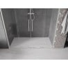 Mexen Velar Duo porte de douche coulissante 170 cm, transparent, nickel brossé - 871-170-000-02-97