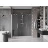 Mexen Velar Duo porte de douche coulissante 200 cm, transparent, nickel brossé - 871-200-000-02-97