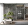 Mexen Omega porte de douche coulissante 130 cm, transparent, chrome - 825-130-000-01-00