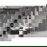 Mexen Velar Duo porte de douche coulissantes 150 cm, givré, blanc - 871-150-000-32-20
