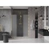 Mexen Velar Duo porte de douche coulissante 160 cm, dépoli, or - 871-160-000-32-50