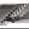 Mexen Velar Duo porte de douche coulissante 180 cm, givre, or rose - 871-180-000-32-60