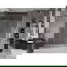 Mexen Velar Duo porte de douche coulissante 140 cm, givre, gris pistolet brossé - 871-140-000-32-66
