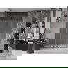 Mexen Velar Duo porte de douche coulissantes 140 cm, givré, métal gris - 871-140-000-32-95