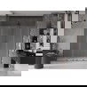 Mexen Velar Duo porte de douche coulissante 170 cm, sablé, gun metal - 871-170-000-32-95