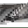 Mexen Velar Duo porte de douche coulissante 170 cm, sablé, gun metal - 871-170-000-32-95