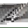 Mexen Velar Duo portes de douche coulissantes 180 cm, givré, nickel brossé - 871-180-000-32-97