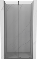 Mexen Velar porte de douche coulissante 110 cm, transparent, gun metal - 871-110-000-01-95