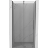 Mexen Velar porte de douche coulissante 120 cm, transparent, métal canon - 871-120-000-01-95