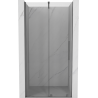 Mexen Velar porte de douche coulissantes 120 cm, transparent, métal pistolet - 871-120-000-01-95