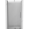 Mexen Velar porte de douche coulissante 100 cm, givré, gun metal - 871-100-000-31-95