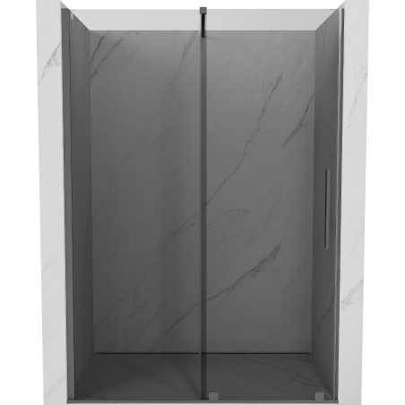 Mexen Velar portes de douche coulissantes 130 cm, graphite, gun metal - 871-130-000-41-95