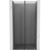 Mexen Velar porte de douche coulissante 120 cm, graphite, canon de fusil - 871-120-000-41-95